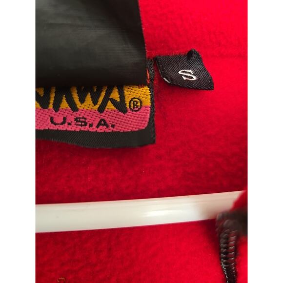 Vintage Fleece Aztec Geometric Retro Full Zip Vest Kids Size S Moxie Horses - Picture 6 of 7